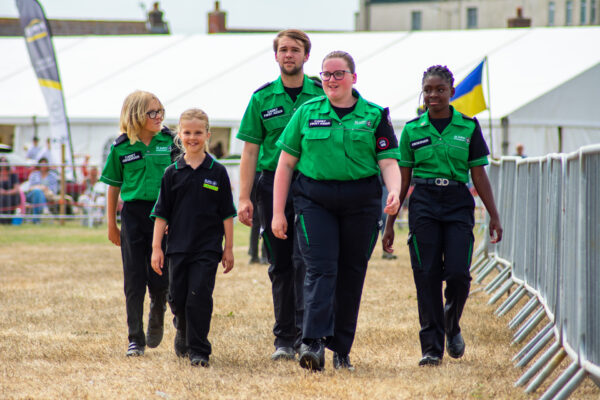 St John Ambulance volunteers at The West Show